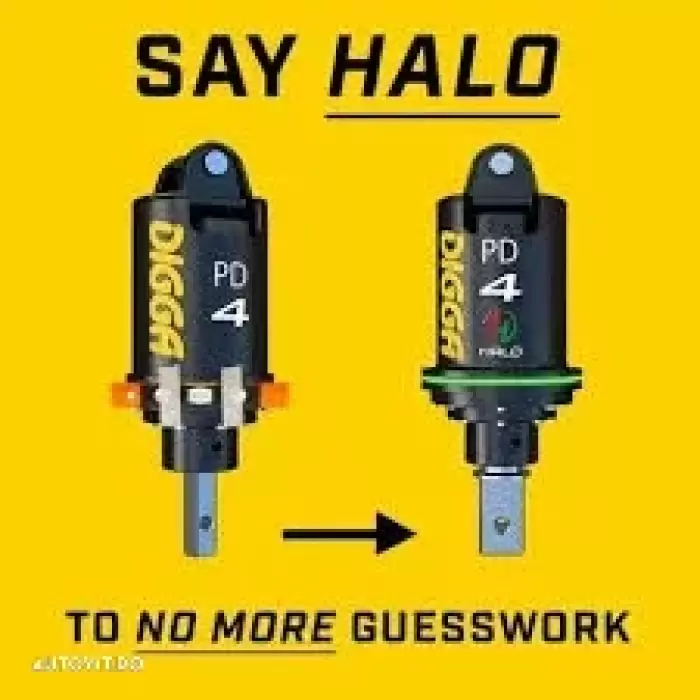 Foreza burghiu pentru excavatoare Digga